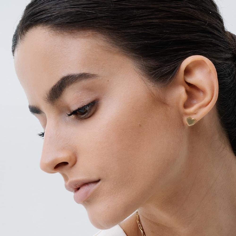 Unoaerre Orecchini in oro a cuore | UNOAERRE Gioielli Online Outlet