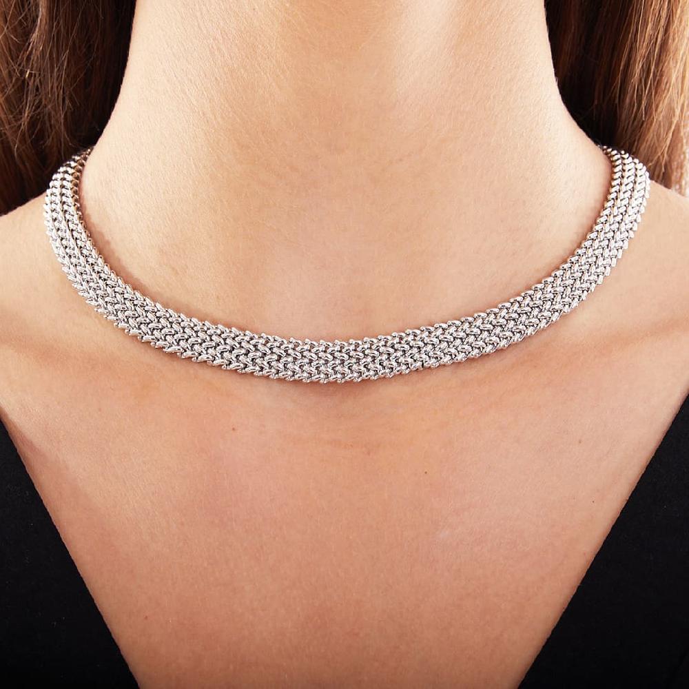 Unoaerre Collana in argento bianco 509527 | UNOAERRE Gioielli Fino Al -60%