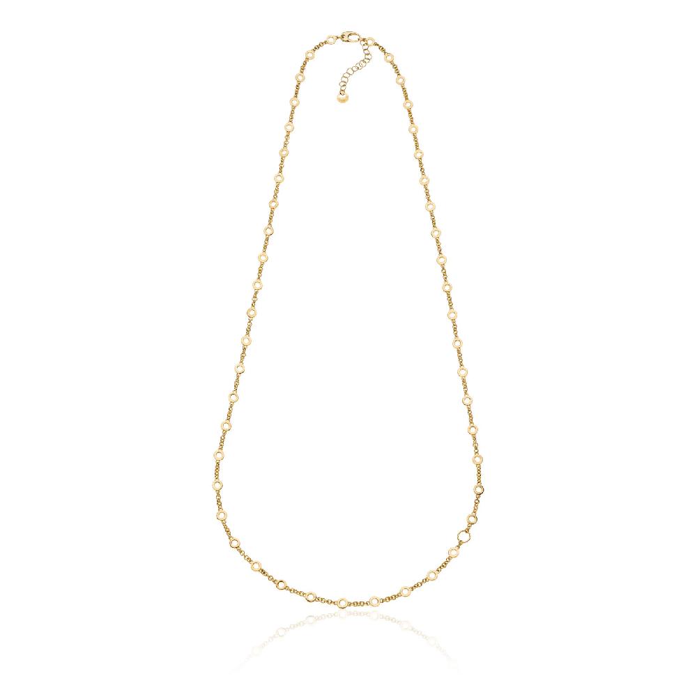 Unoaerre Collana in argento dorata | UNOAERRE Gioielli Shopping online
