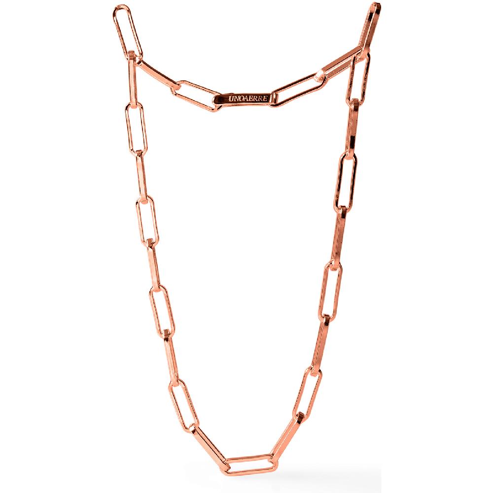 Unoaerre Collana in bronzo dorato rosa 512271 | UNOAERRE Gioielli