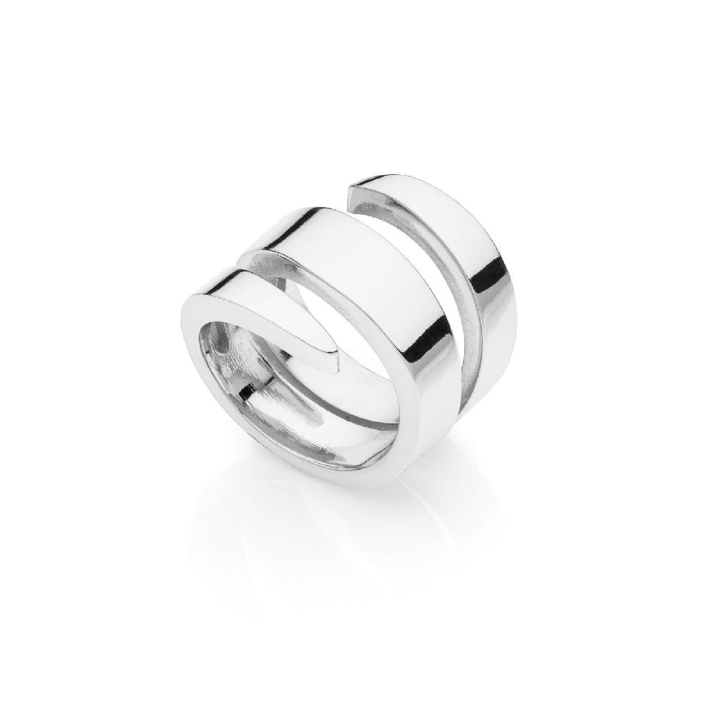 Unoaerre Anello argentato a spirale | UNOAERRE Gioielli Cyber Monday