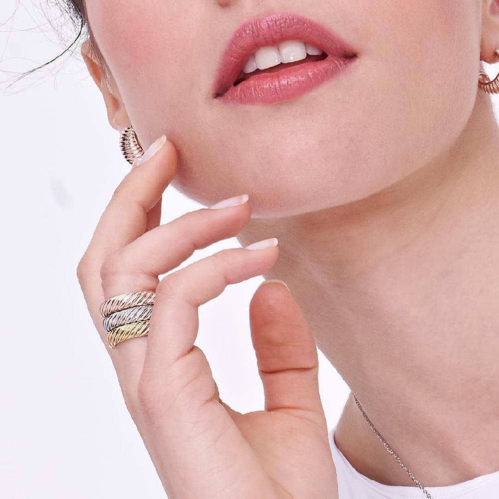 Unoaerre Fedina in argento placcato oro rosa | UNOAERRE Gioielli Offerta Anniversario