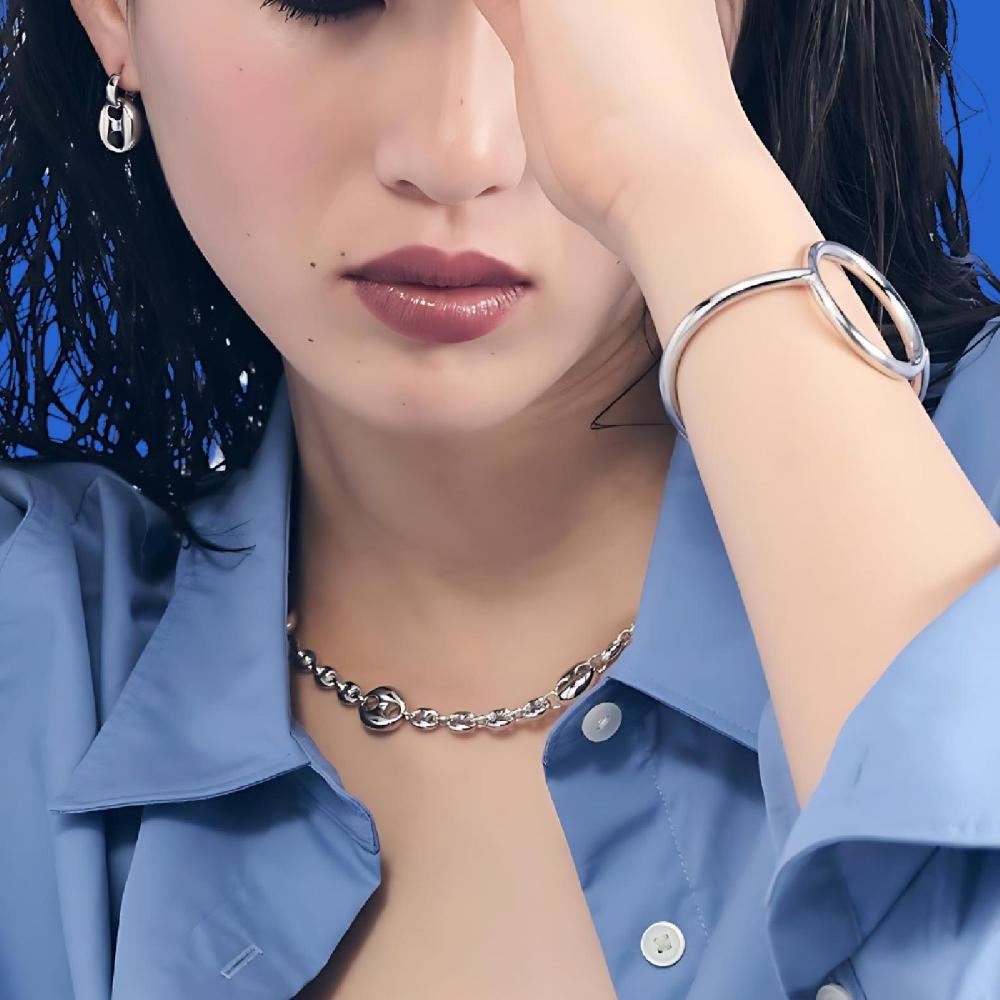 Unoaerre Collana catena in argento rodiato | UNOAERRE Gioielli ACQUISTA ORA