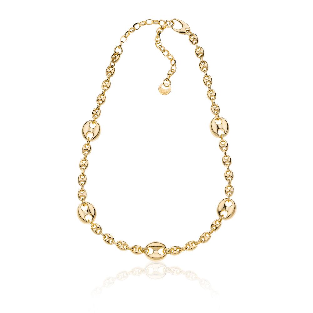 Unoaerre Collana in argento dorato | UNOAERRE Gioielli Latest stili