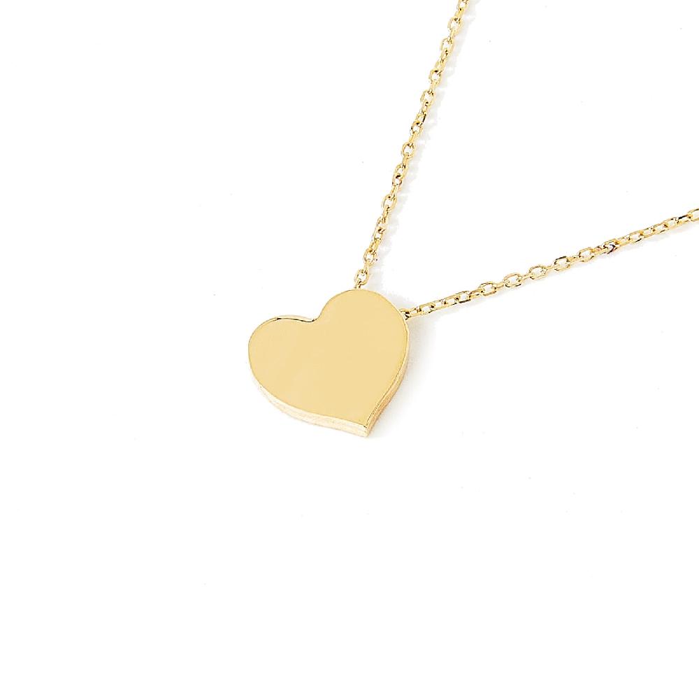 Unoaerre Collana con pendente cuore in oro | UNOAERRE Gioielli Sottocosto