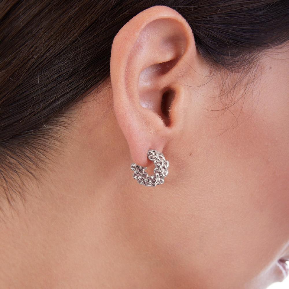 Unoaerre Orecchini in argento bianco 509571 | UNOAERRE Gioielli Vendita Calda