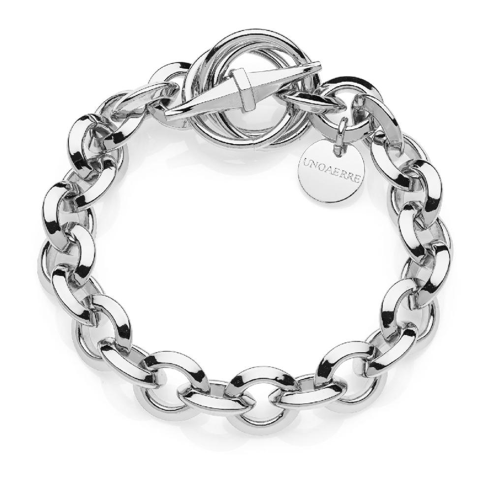 Unoaerre Bracciale catena rolò argento | UNOAERRE Gioielli Enormi sconti