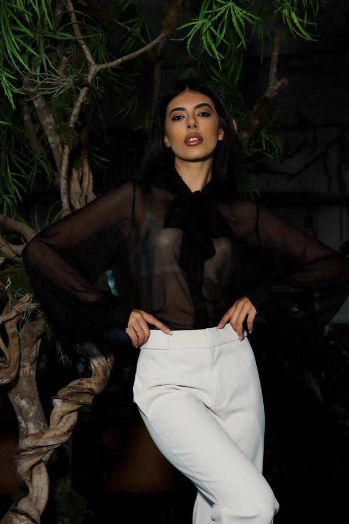 Veronica Iorio Camicia Flake In Linea