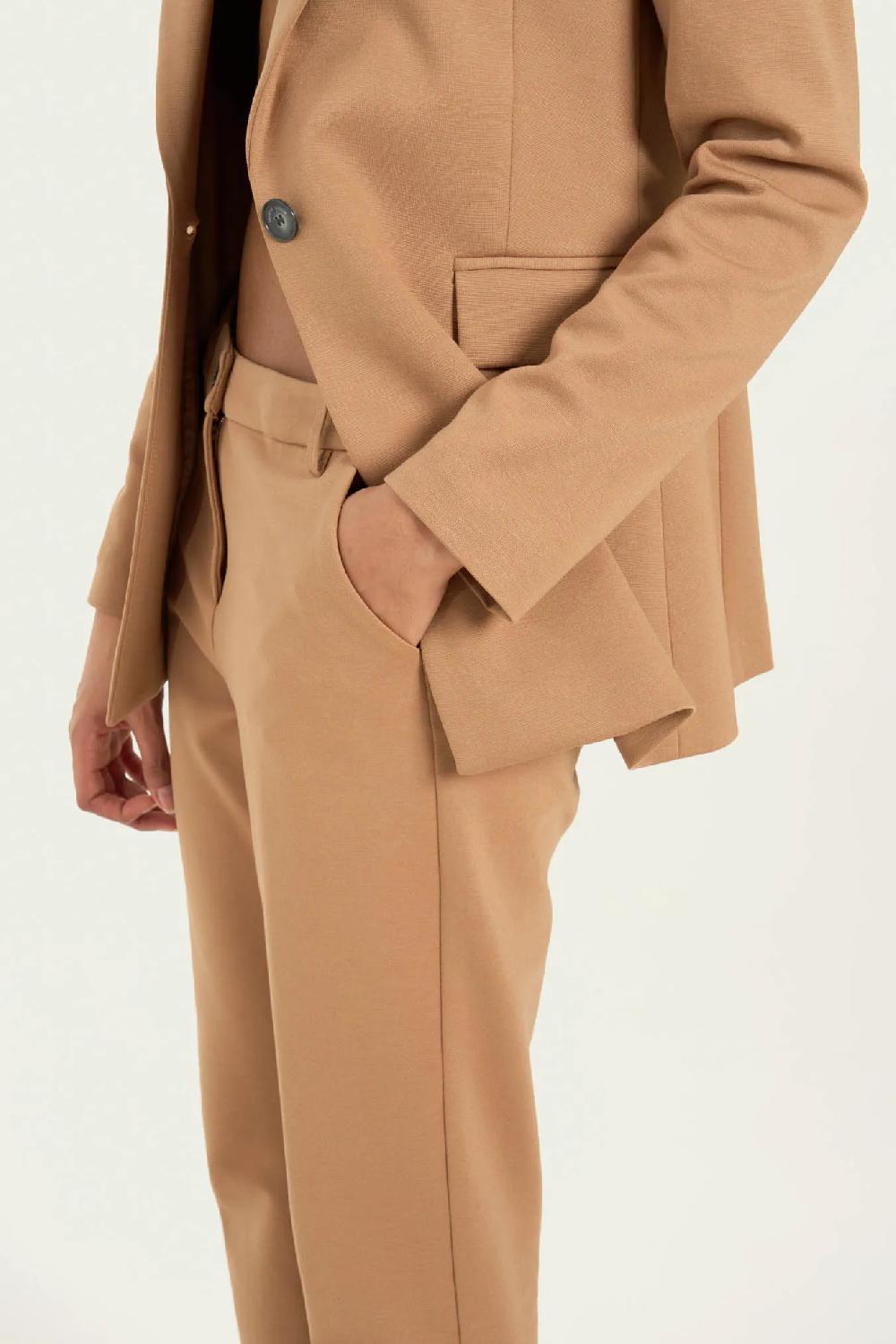 Vicario cinque Pantalone chino in punto milano Pia Shopping Online