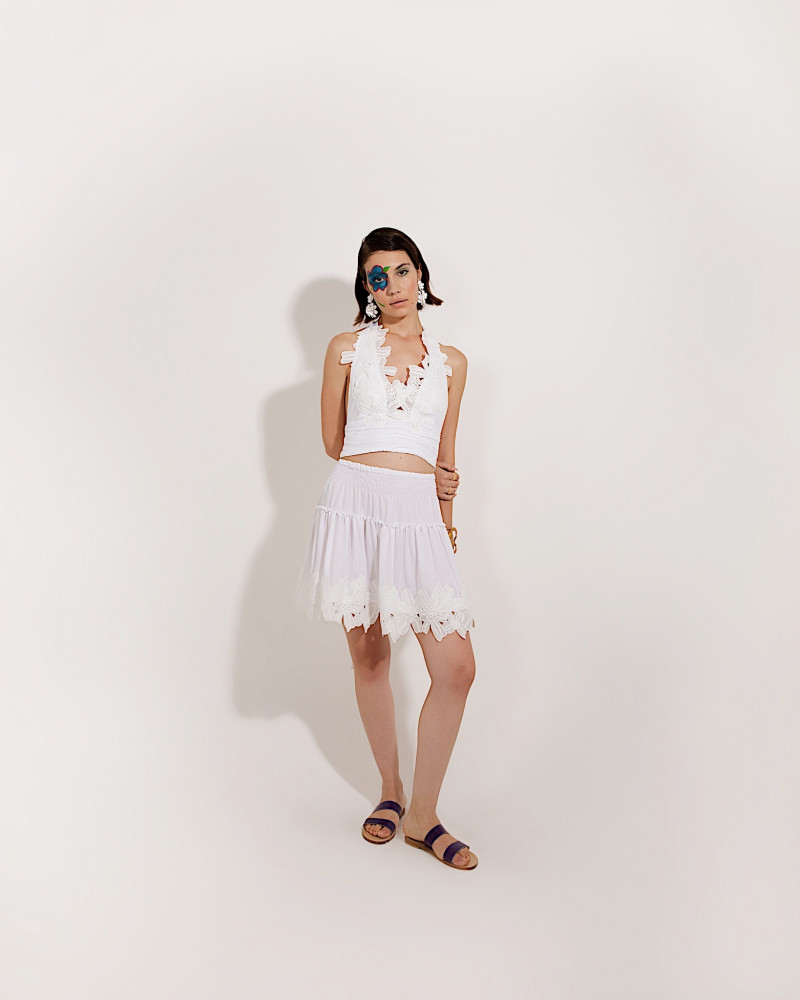 Y'am Capri Monica Top In Linea