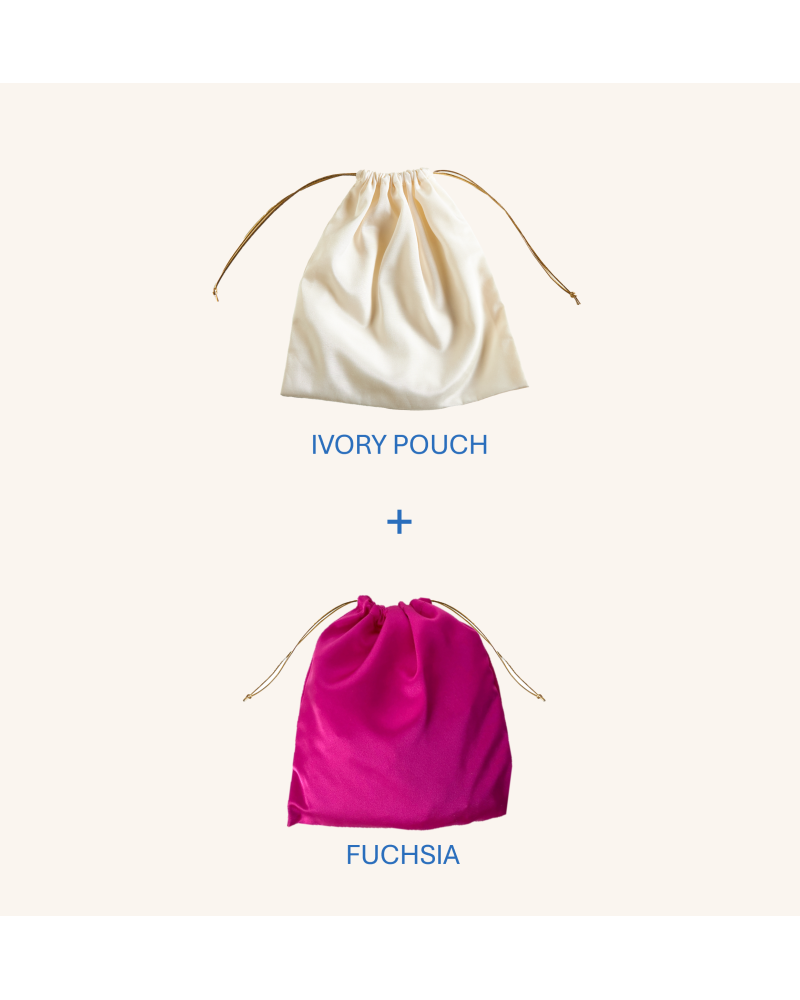 Y'am Capri Helenuccia Bag + un sacchetto colorato fuchsia Qualità Garantita