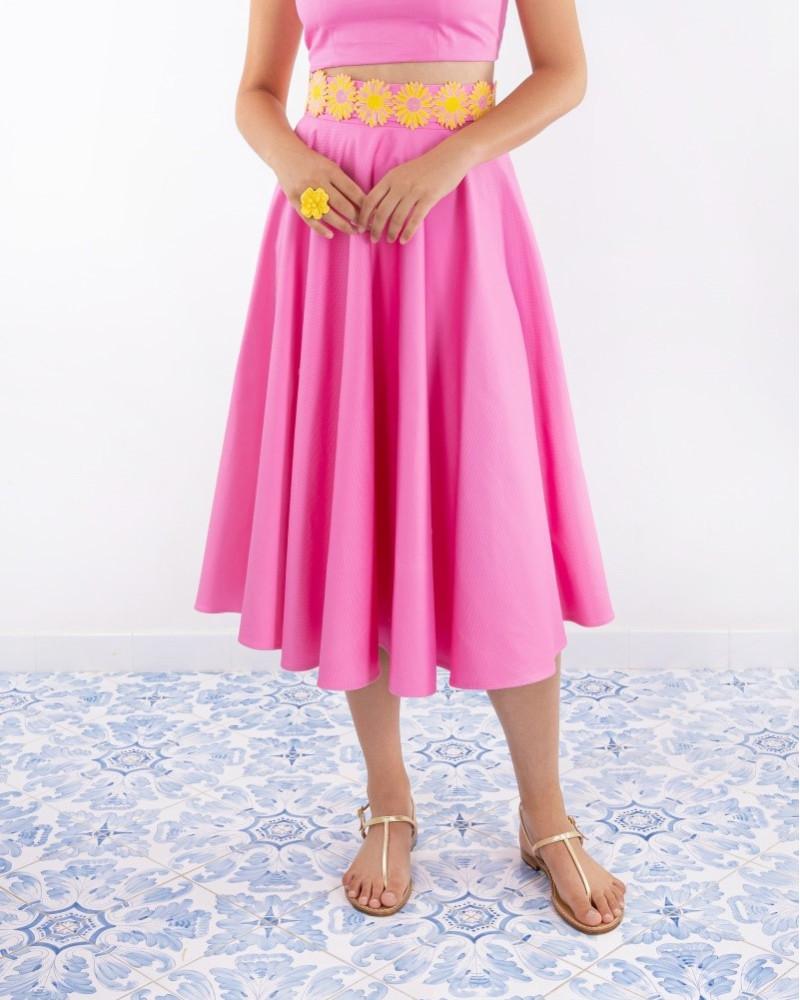 Y'am Capri Ingrid Skirt Margherite Sconto