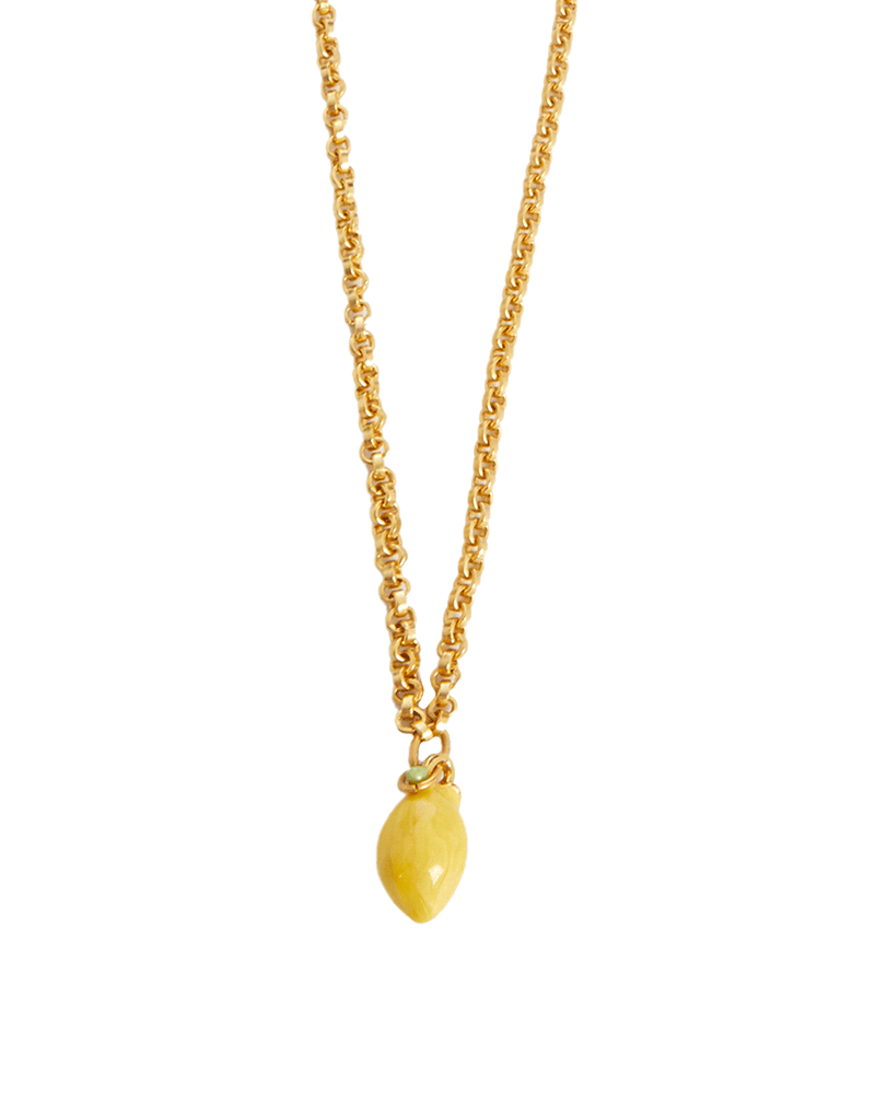 Y'am Capri Lemons of Capri Necklace Nuova