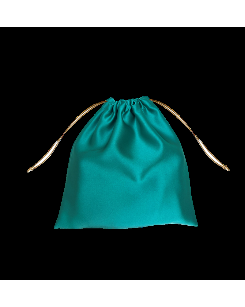 Y'am Capri Helenuccia Bag + un sacchetto colorato verde smeraldo Vendita