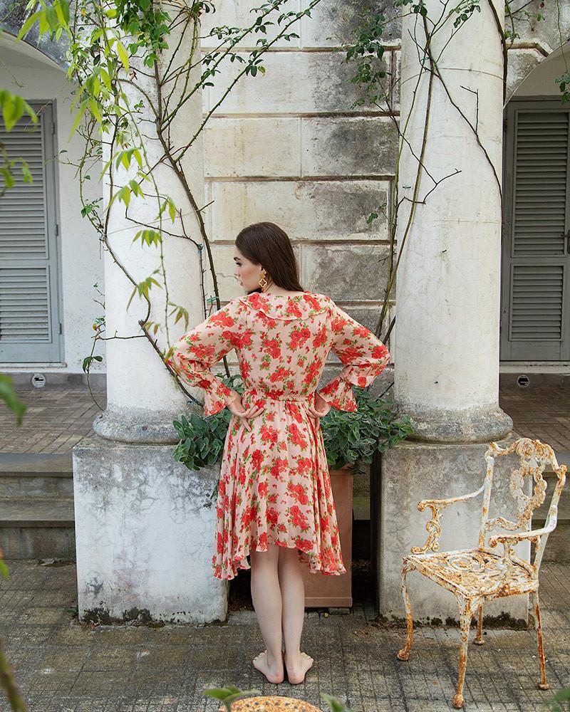 Y'am Capri Flora Dress Nuova