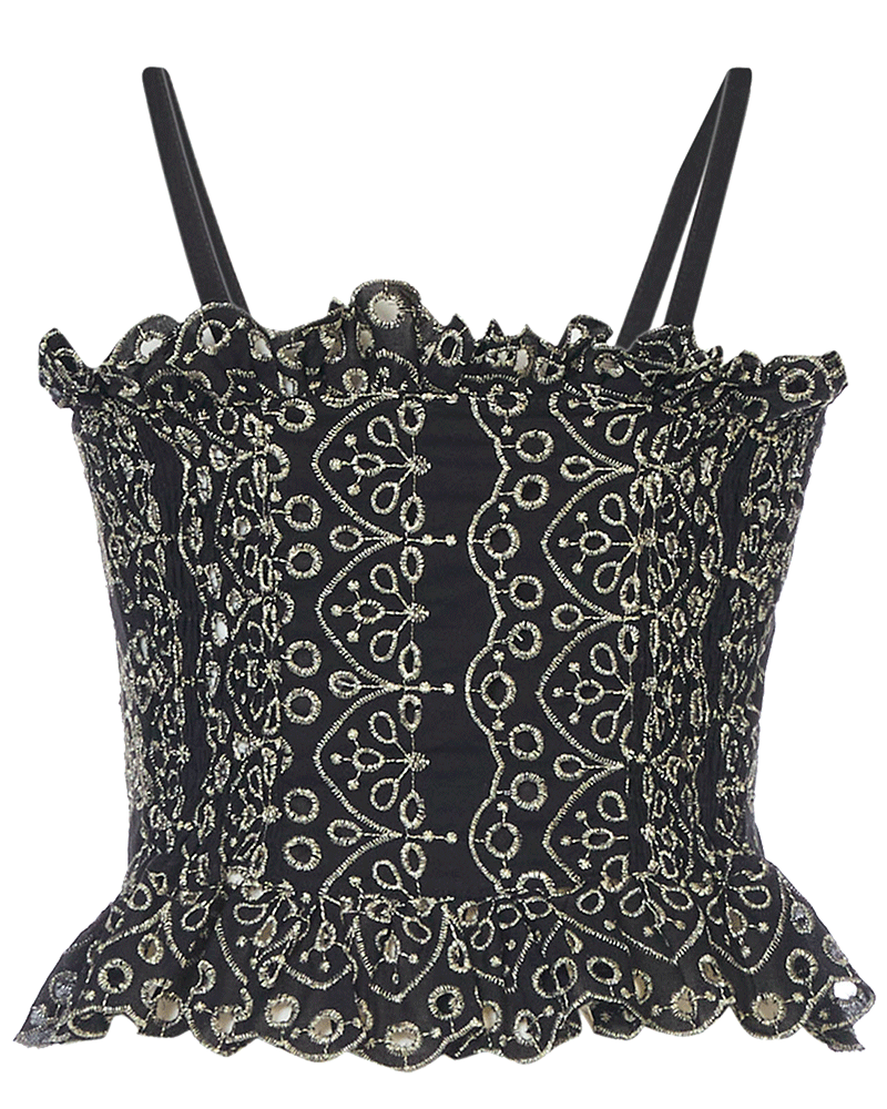 Y'am Capri Laura Crop Top Italy