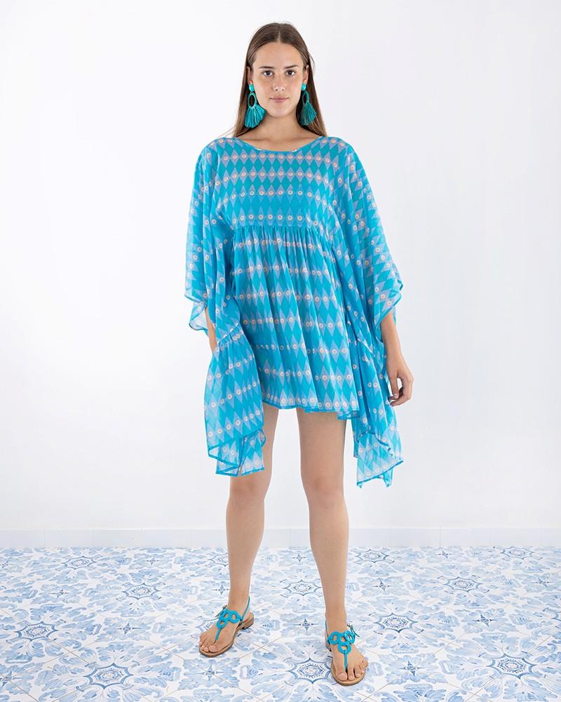 Y'am Capri Marina Poncho Dress Convenienza