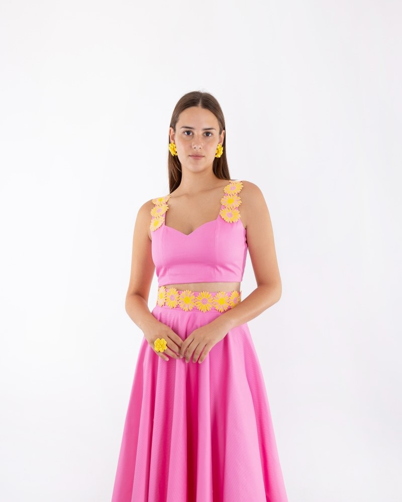 Y'am Capri Cuore Top Margherite Hotsell