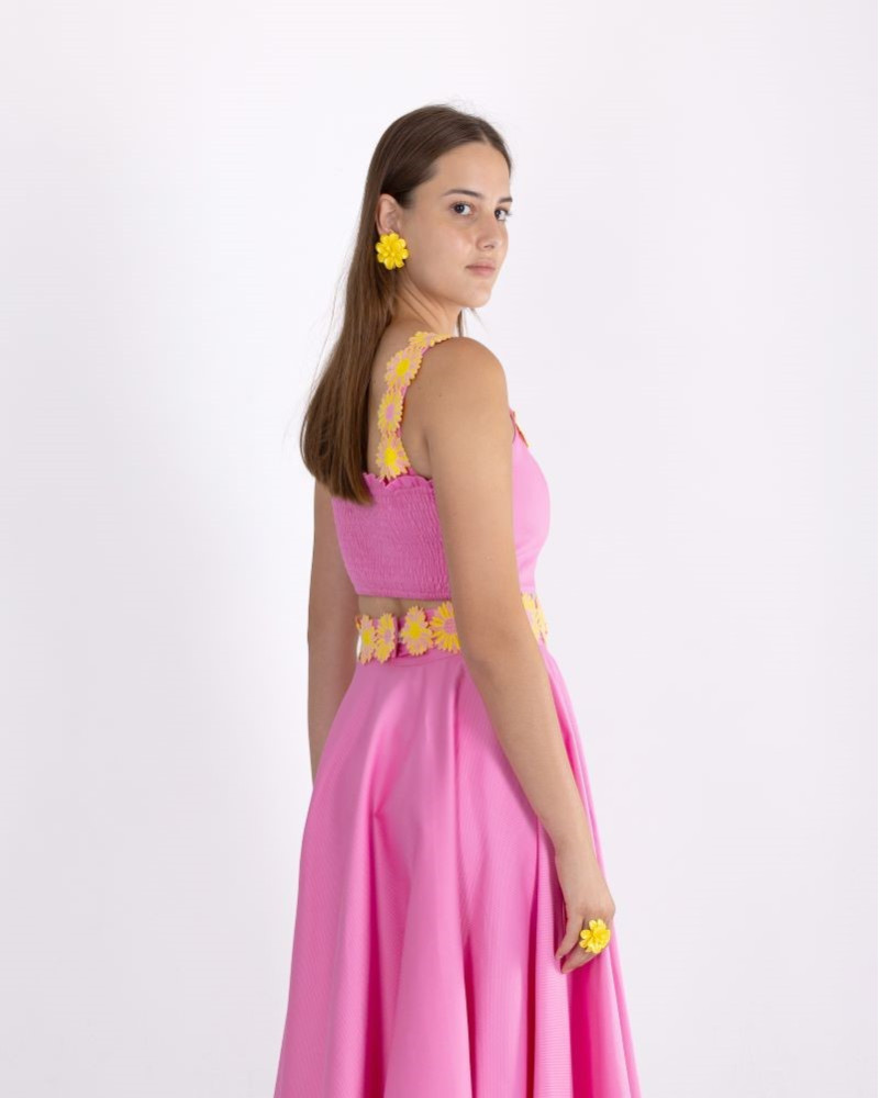 Y'am Capri Cuore Top Margherite Hotsell