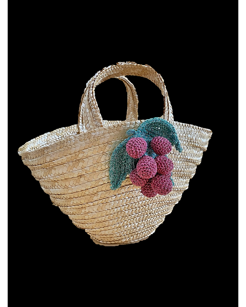 Y'am Capri Sfogliatella bag Uva Rosé Vendita Calda