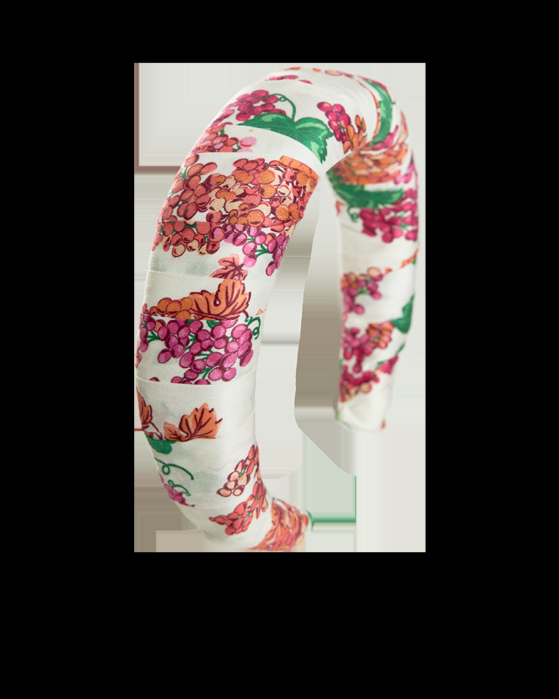 Y'am Capri Padded Headband Uva Rosé Nuova