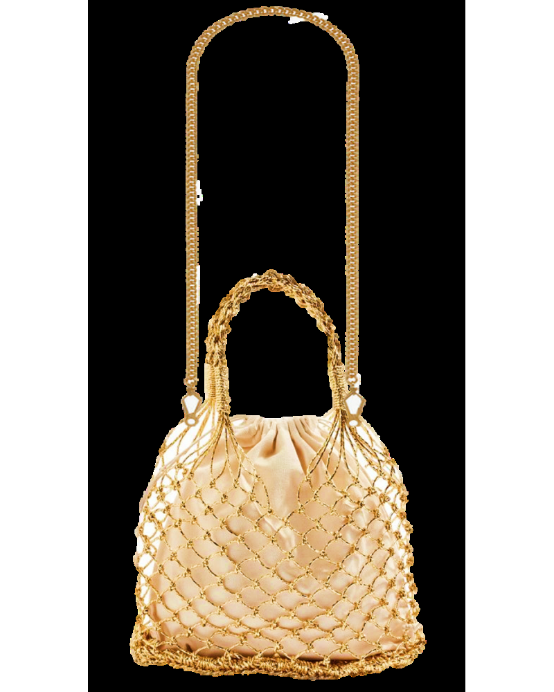 Y'am Capri Helenuccia Bag + un sacchetto colorato blu carta da zucchero Qualità Garantita