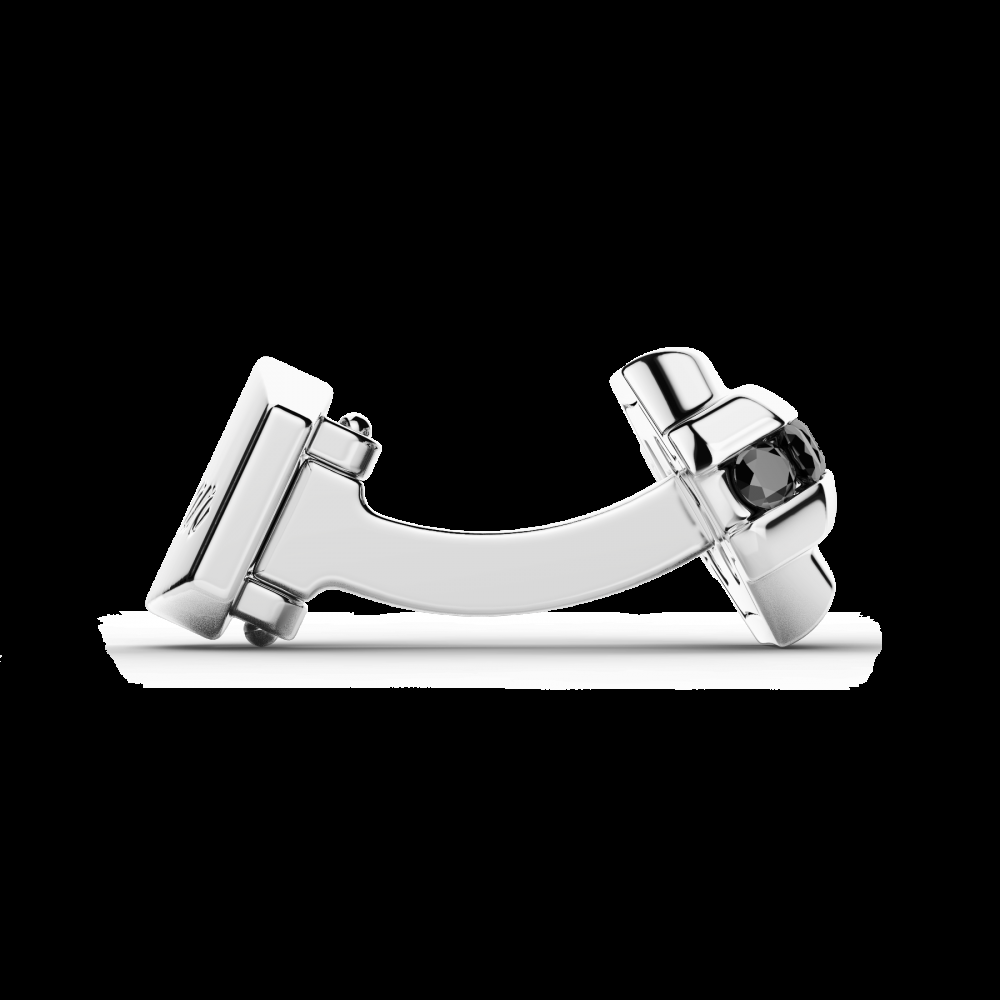 Zancan Gemelli Zancan in argento con pietre nere Negozi Online