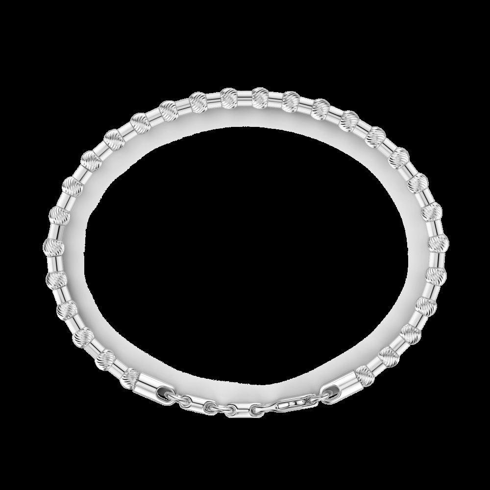 Zancan Bracciale Zancan morbido in argento a sfere Affare Del Giorno