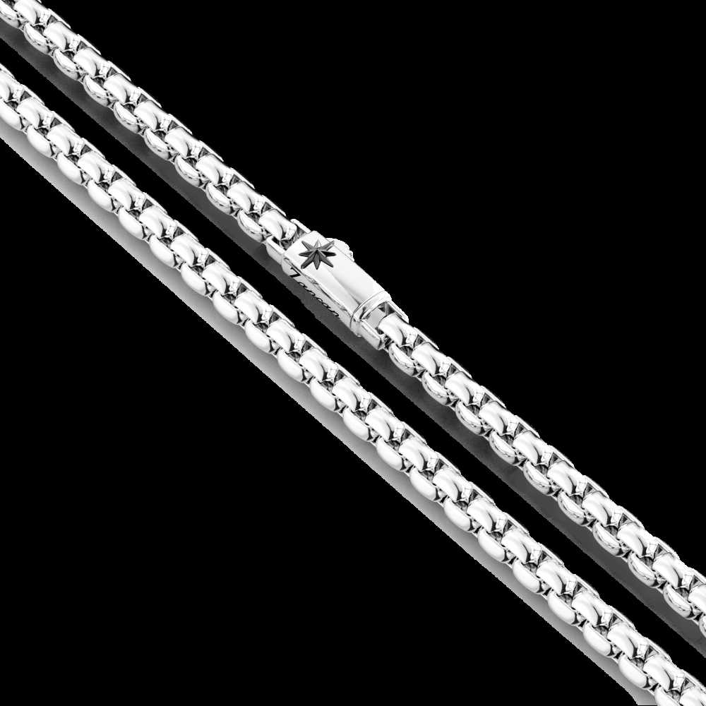 Zancan Collana Zancan a maglia veneziana in argento Negozi Online