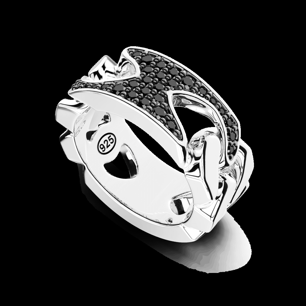 Zancan Anello Zancan in argento e pietre naturali Convenienza