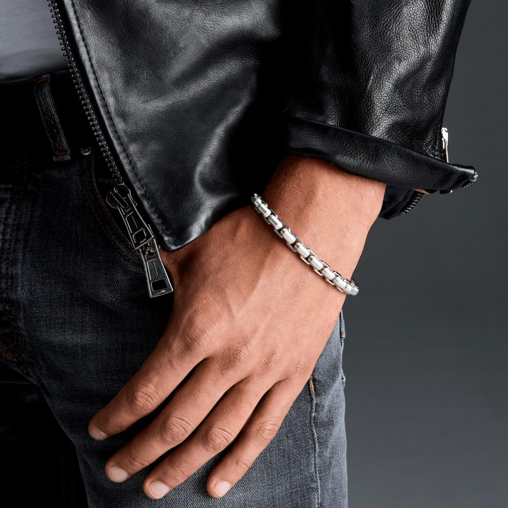 Zancan Bracciale solo maglia Zancan in argento Online