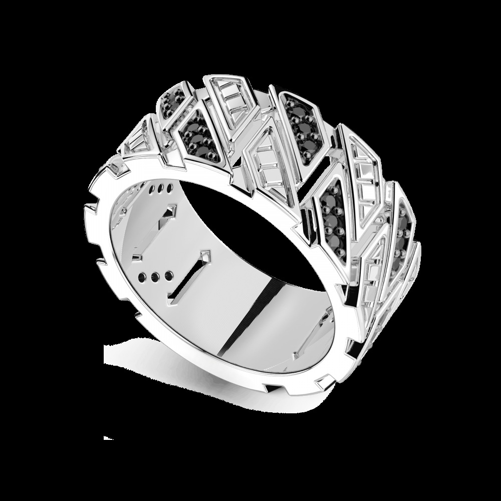 Zancan Anello a fascia Zancan in argento con pietre Saldi