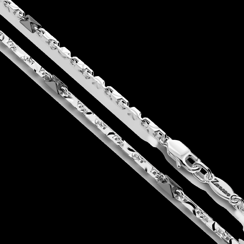 Zancan Collana Zancan in argento con pendente a croce e pietre nere Hotsell