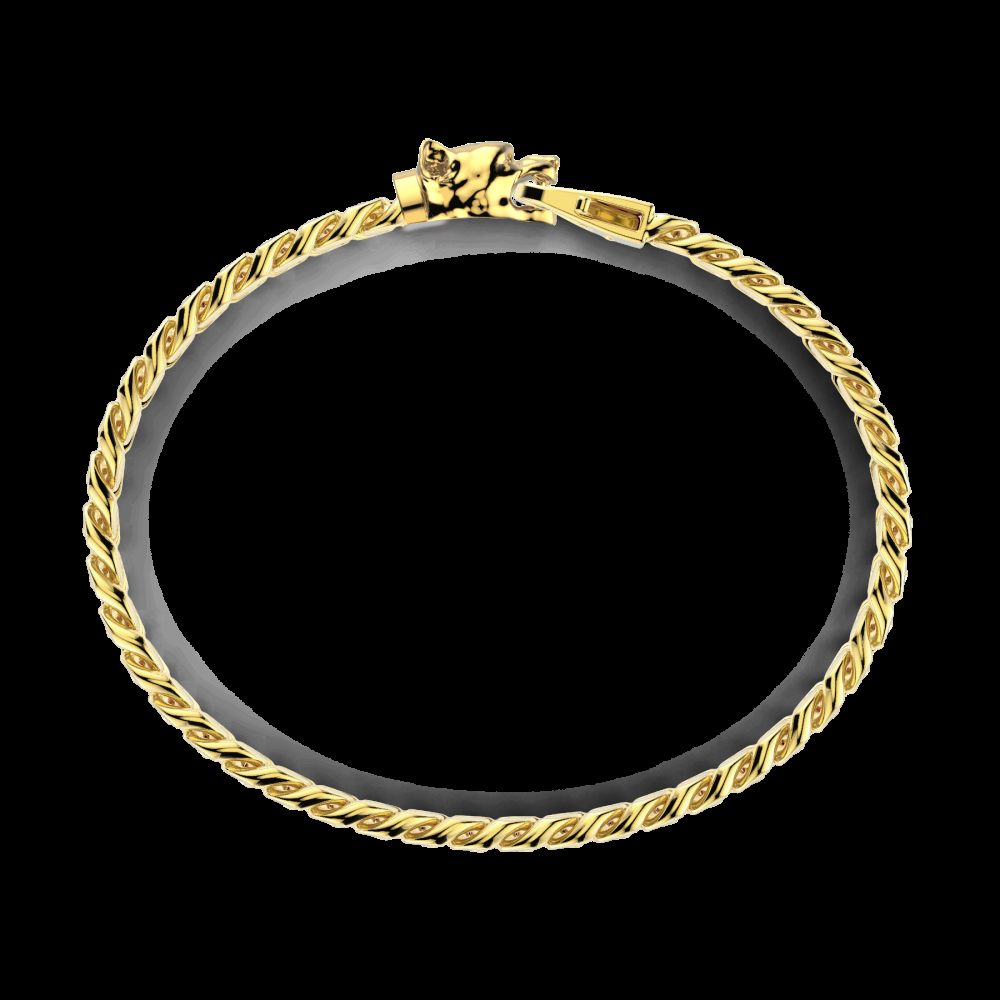 Zancan Bracciale a grumetta Zancan in argento con chiusura a testa di pitbull I Più Venduti