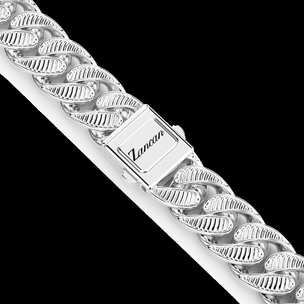 Zancan Collana a grumetta Zancan con finiture striate Consegna Veloce