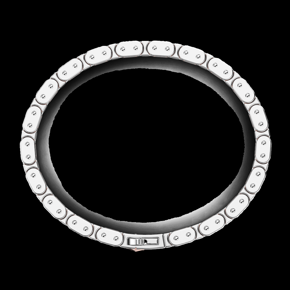 Zancan Bracciale da uomo Zancan in argento e oro rosa Affare Del Giorno