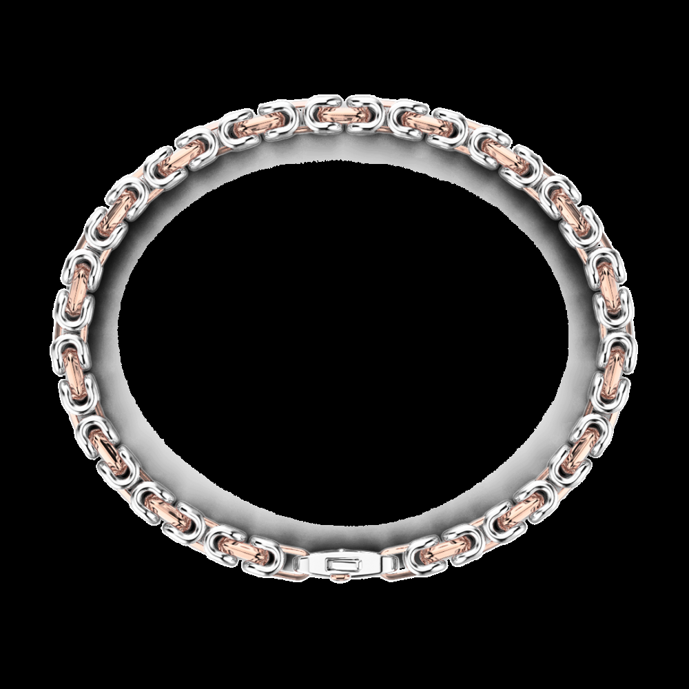 Zancan Bracciale da uomo Zancan catena in argento e oro 18k Convenienza