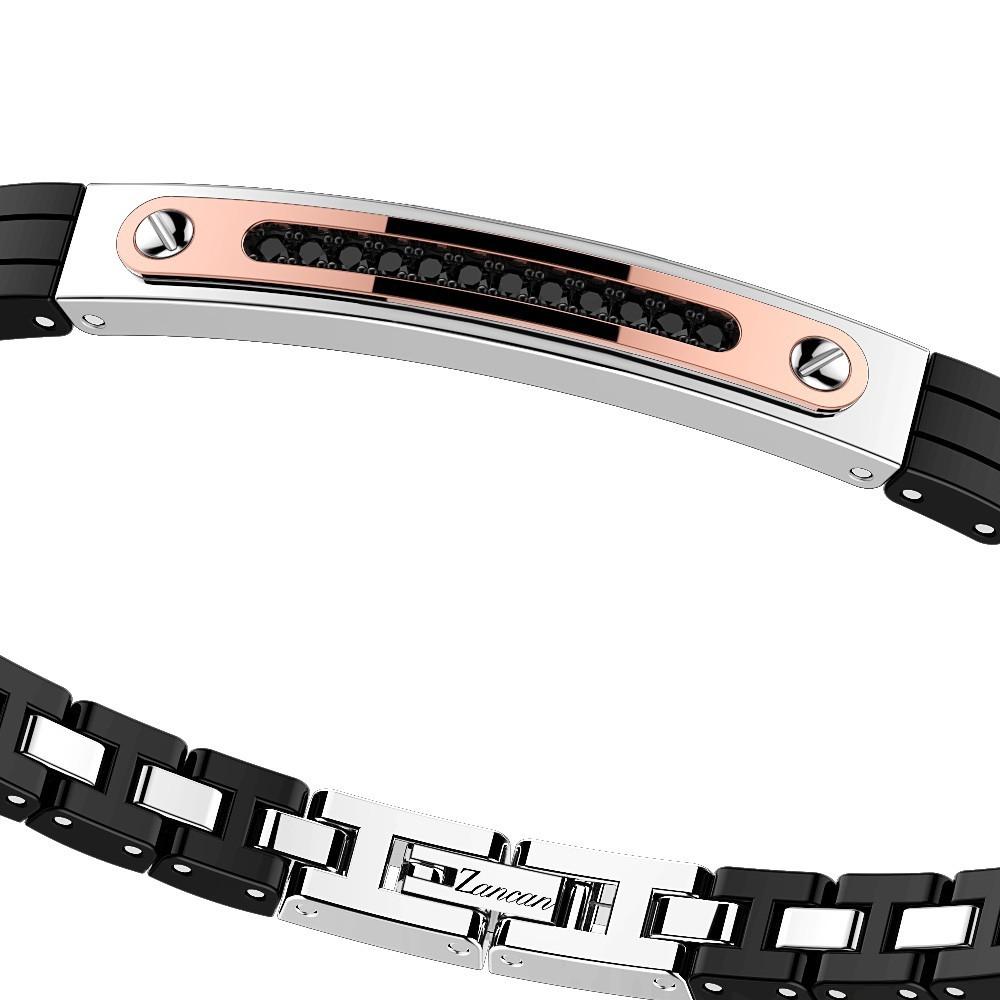 Zancan Bracciale in ceramica e acciaio Pezzi Unici