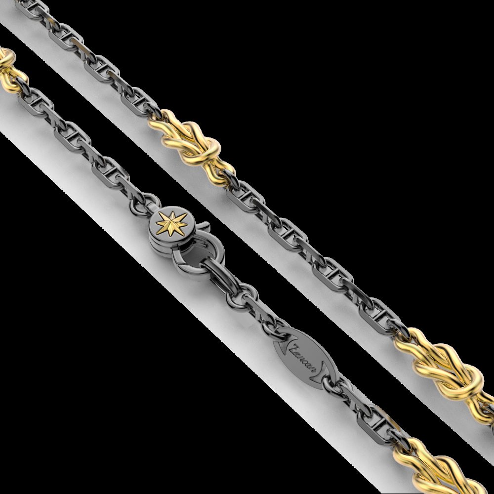 Zancan Collana in argento con nodi marini Sottocosto
