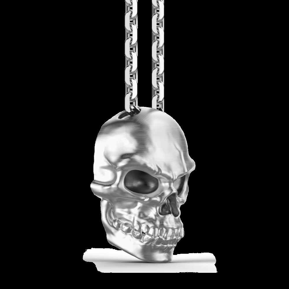 Zancan Collana Zancan in argento con pendente a teschio I Più Venduti
