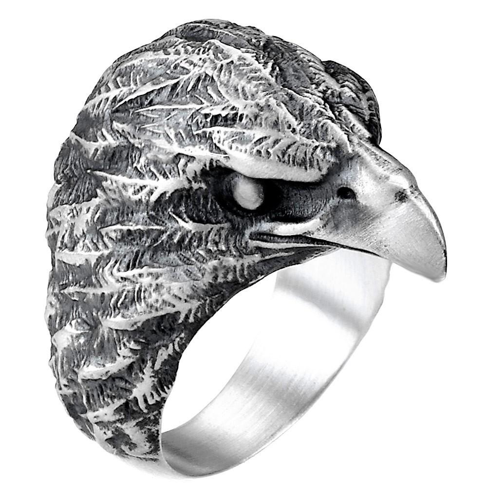 Zancan Anello Zancan ad aquila in argento Economico