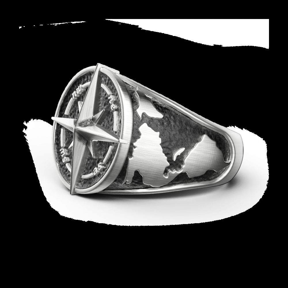 Zancan Anello Zancan in argento con finitura vintage Online