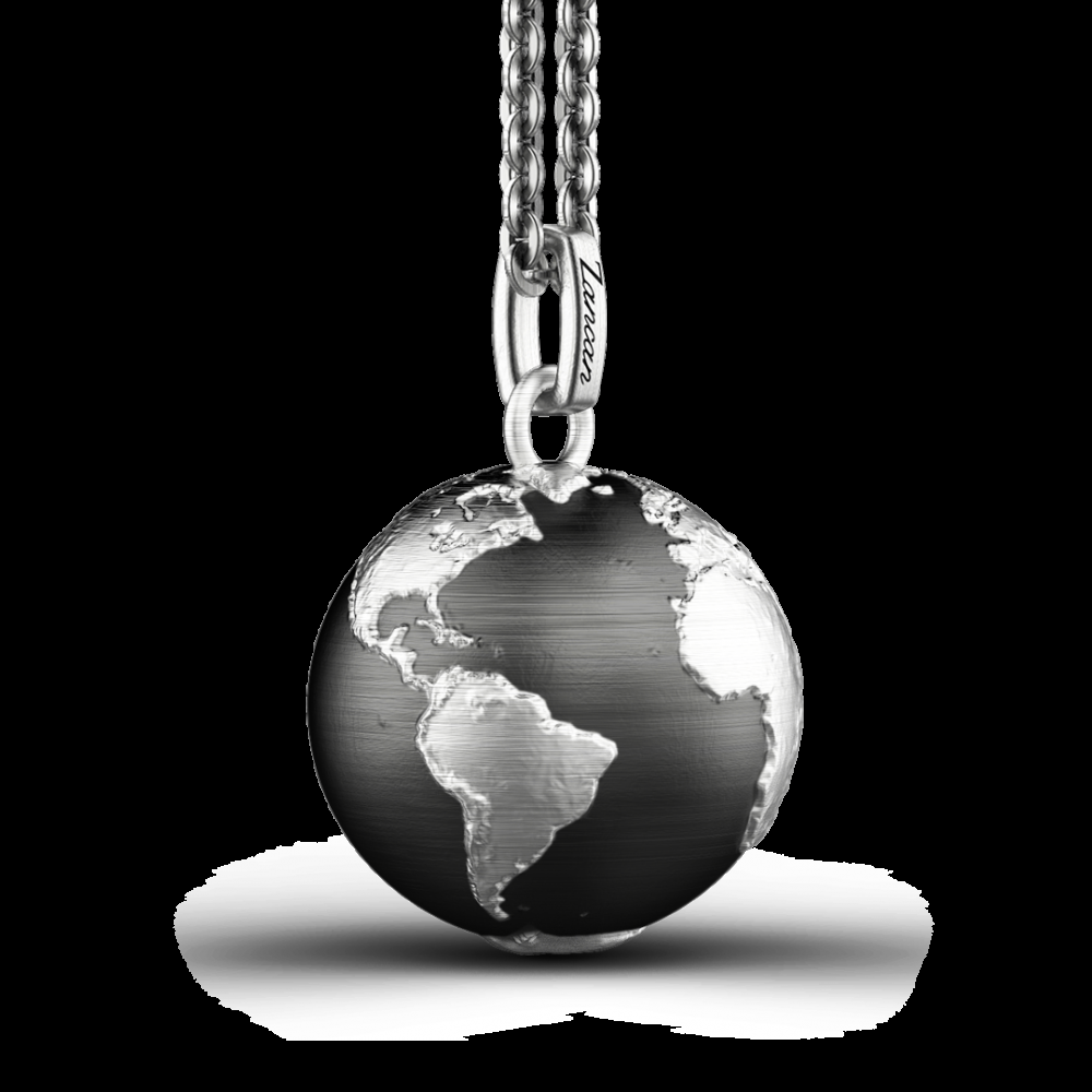 Zancan Collana Zancan in argento con pendente a globo Saldi
