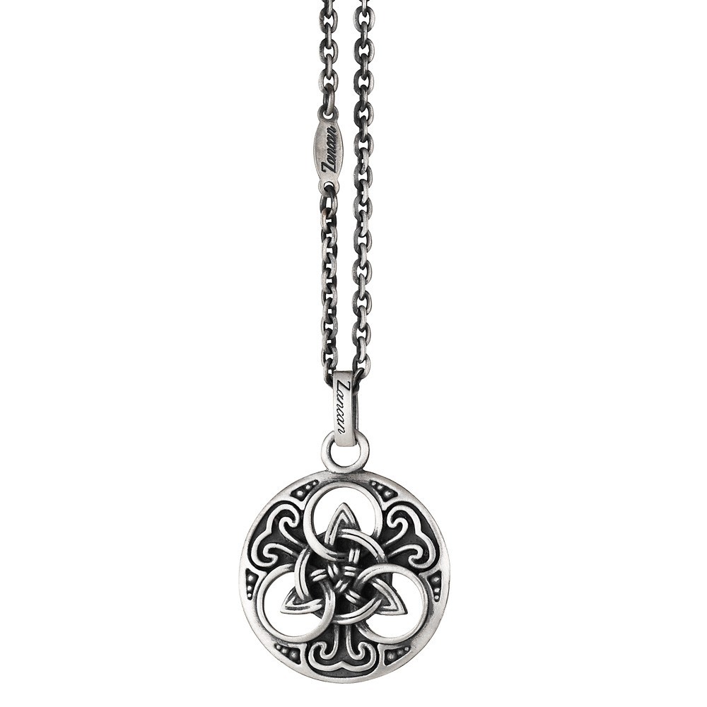 Zancan Collana Zancan in argento con pendente celtico Hotsell