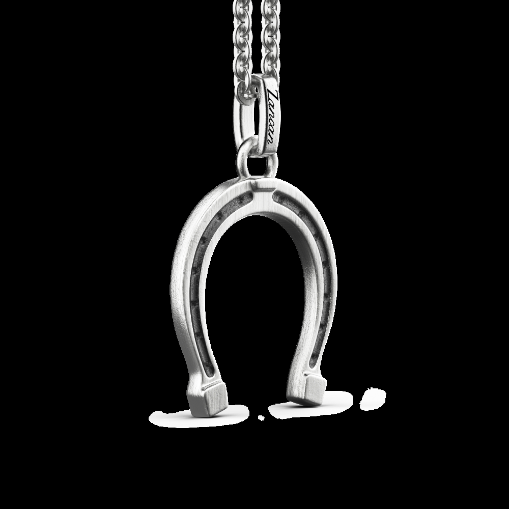 Zancan Collana Zancan in argento con pendente a ferro di cavallo In Saldo