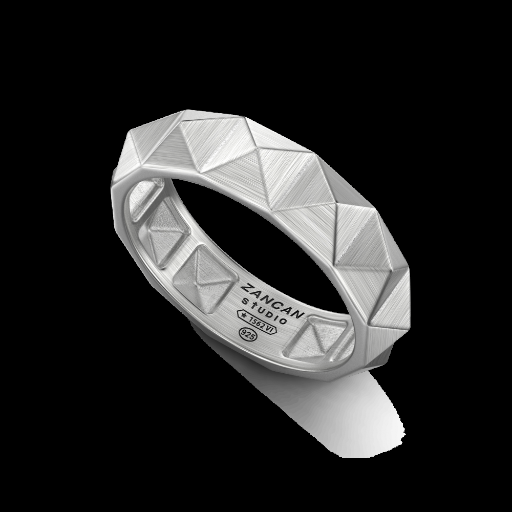 Zancan Anello Zancan Studio in argento Promozione