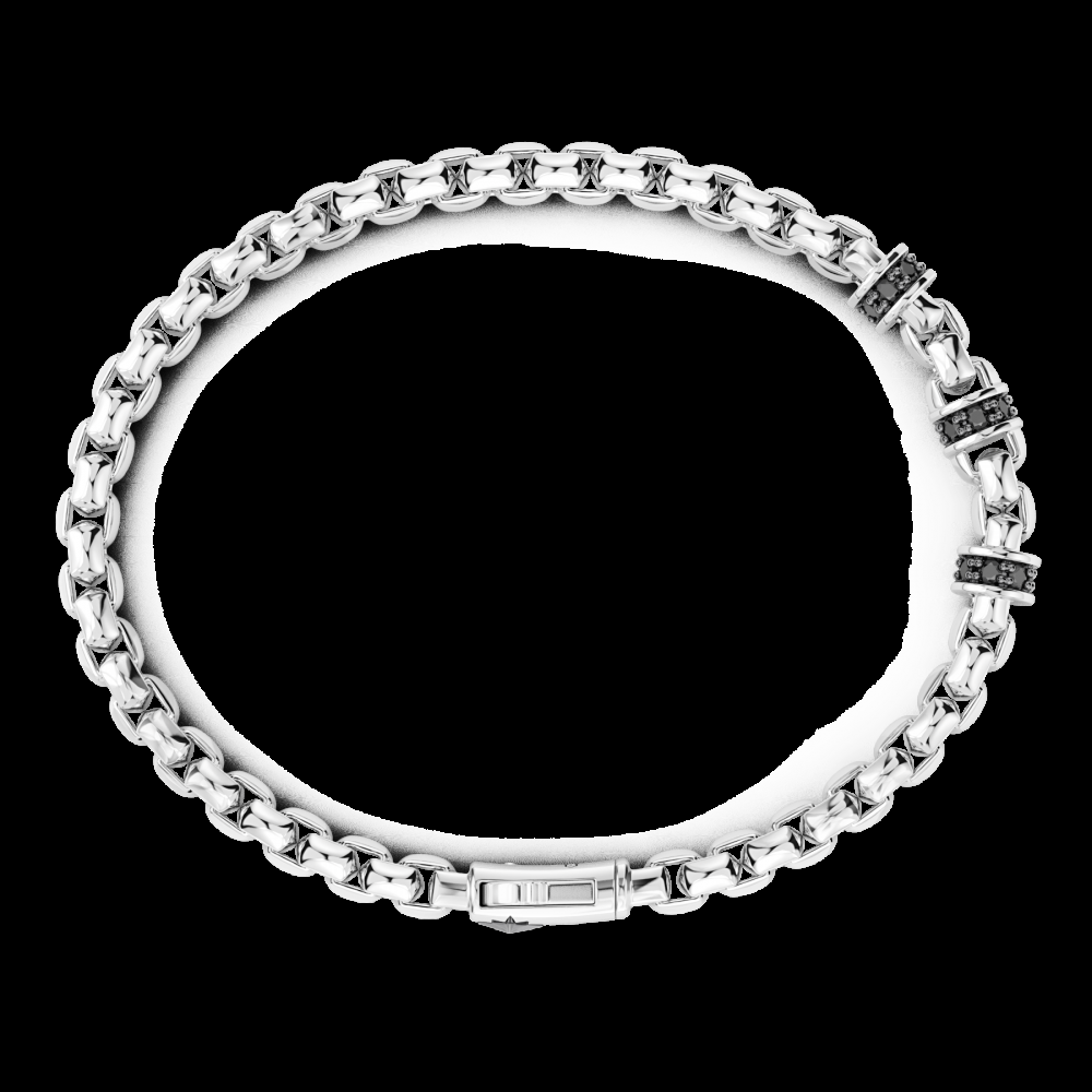 Zancan Bracciale solo maglia Zancan in argento Consegna Veloce
