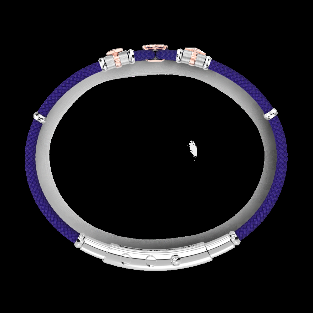 Zancan Bracciale Zancan in kevlar con elementi nautici Lightning offer