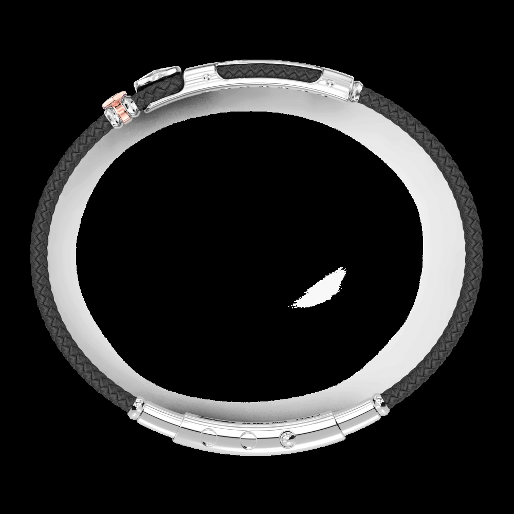 Zancan Bracciale Zancan in kevlar con targa e rosa dei venti Sconti VIP
