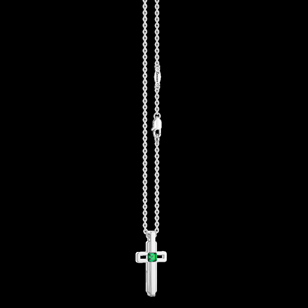 Zancan Collana Zancan in argento con pietre naturali Enormi sconti